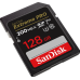 Карта памяти SanDisk 128 ГБ Extreme Pro SDXC C10 V30 UHS-I U3