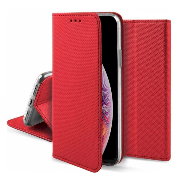 Fusion Magnet Book Case книжка чехол для Samsung A125 Galaxy A12 красный