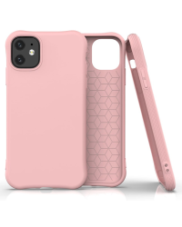 Fusion Solaster Back Case Силиконовый чехол для Apple iPhone 11 Pro Max Розовый
