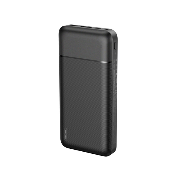 Remax RPP-166 LANGO Series Power Bank Портативный аккумулятор 20000 mAh / 2.1A черный