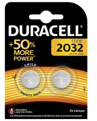 Duracell CR2032 Tаблетка 3V литиевая 2pack