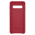Кожаный чехол Samsung EF-VG973LREGEU для Samsung G973 Galaxy S10 красный