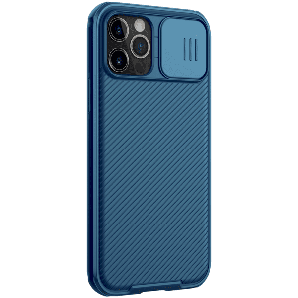 Nillkin CamShield Pro Magnetic Hard Case for iPhone 12/12 Pro 6.1 Blue