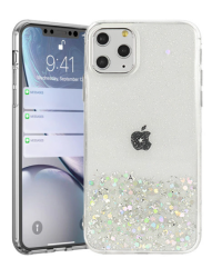 Fusion glue glitter силиконовый чехол для Apple iPhone 13 Pro прозрачный