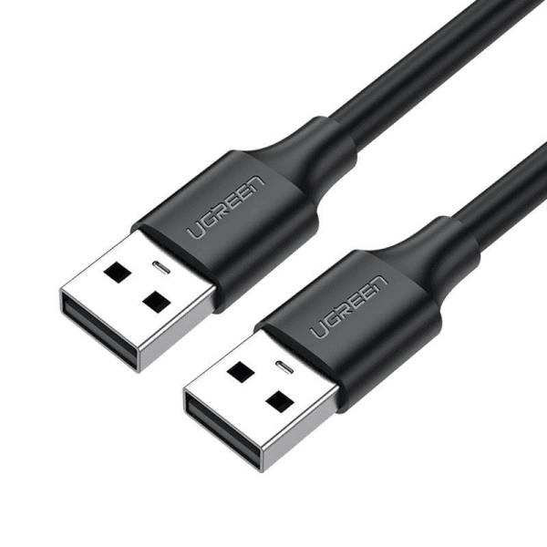 USB 2.0 M-M UGREEN cable US102, 0.5m (black)