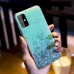 Fusion Glue Glitter Back Case Силиконовый чехол для Samsung A202 Galaxy A20e Зеленый