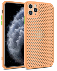 Fusion Breathe Case Силиконовый чехол для Apple iPhone 12 Mini Оранжевый