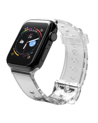 Fusion Light силиконовый ремешок для Apple Watch 42mm / 44mm / 45мм черный