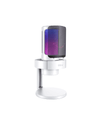Микрофон Fifine AmpliGame A8 RGB для игр | подкасты | потоки | штатив | белый