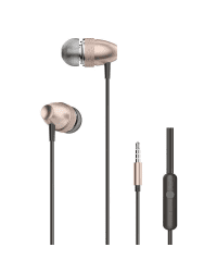 Dudao Wired In-ear Headphones Headset with 3.5mm mini jack gold (X2Pro gold)