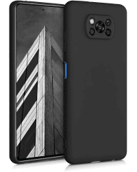 Fusion soft matte силиконовый чехол для Xiaomi Poco X3 / X3 NFC / X3 Pro черный