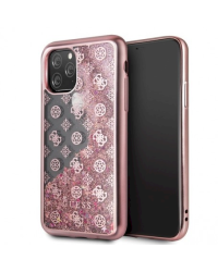 Guess GUHCN58PCUGLGPI Hard Gradient Glitter Case Чехол для Apple iPhone 11 Розовый