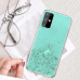 Fusion Glue Glitter Back Case Силиконовый чехол для Xiaomi Redmi Note 9 / Redmi 10X 4G Зеленый