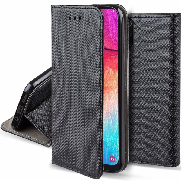 Fusion Magnet Case Книжка чехол для Samsung G398 Galaxy Xcover 4S / G390 Xcover 4 Чёрный