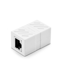 Удлинительный адаптер UGREEN Ethernet RJ45 8P / 8C, Cat.7, UTP (белый)