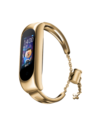 Fusion Metal Bracelet ремешок для часов Xiaomi Mi Band 3 / 4 / 5 / 6 золотой