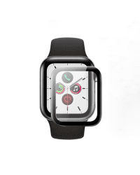 Fusion Nano 9H защитное стекло для экрана часов Apple Watch 6 44 mm черное