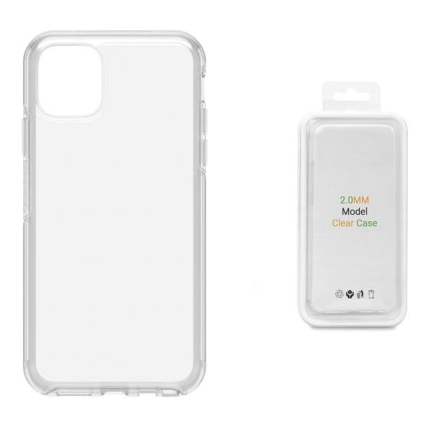 Reals case clear 2 mm силиконовый чехол для Apple iPhone 11 прозрачный (EU Blister)