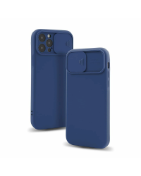 Fusion Camera Protect силиконовый чехол для Apple iPhone 13 синий
