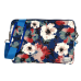 Wonder Sleeve Laptop 17 inches blue and camellias