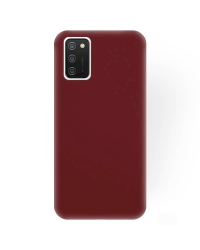 Fusion soft matte back case силиконовый чехол для Samsung A325 Galaxy A32 4G темно красный