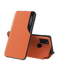 Fusion eco leather view книжка чехол для Samsung A526 / A525 Galaxy A52 5G / A52 оранжевый