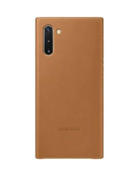 Samsung EF-VN970LAEGWW кожаный чехол для Samsung N970 Galaxy Note 10 (Note 10 5G) коричневый