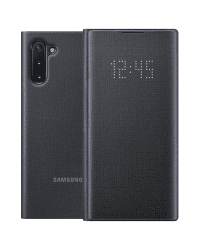 Samsung EF-NN970PBEGWW LED View оригинальный чехол книжка для Samsung N970 Galaxy Note 10 (Note 10 5G) черный