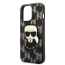 Karl Lagerfeld Monogram Ikonik Case for iPhone 13 Pro Max Black