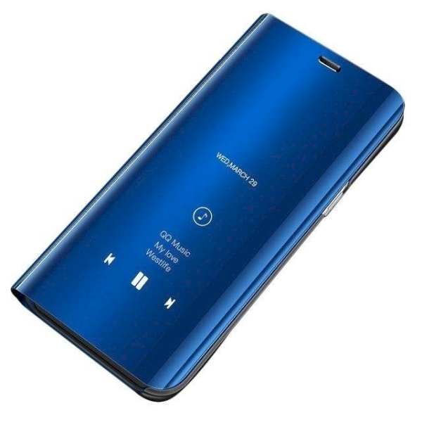 Fusion Clear View Case Книжка чехол для Huawei P40 Lite Синий