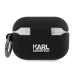 Karl Lagerfeld case for AirPods Pro KLACAPSILRSGBK black Silicone RSG