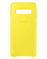 Samsung EF-VG975LYEGWW кожаный чехол для Samsung G975 Galaxy S10 Plus желтый