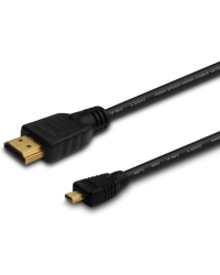 Kabel Savio HDMI CL-149 - micro-HDMI 0,5 м (черный)