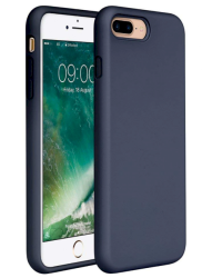 Fusion Soft Matte Back Case Силиконовый чехол для Apple iPhone 7 / 8 / SE 2020 Синий