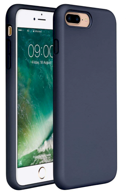 Fusion Soft Matte Back Case Силиконовый чехол для Apple iPhone 7 / 8 / SE 2020 Синий