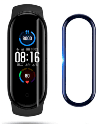 Fusion Nano 9H защитное стекло для экрана часов Xiaomi Mi Band 5 черное