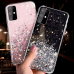 Fusion Glue Glitter Back Case Силиконовый чехол для Samsung A202 Galaxy A20e Черный