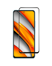 Fusion 5D glass защитное стекло для экрана Xiaomi Poco F3 / Redmi K40 Pro / K40 / K40 Pro+ Plus / Mi 11i черное