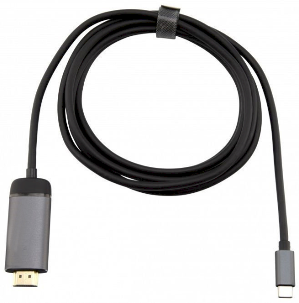 Видеокабель Fusion USB -> HDMI (4K при 30 Гц, 1080P при 60 Гц) 200 см, черный