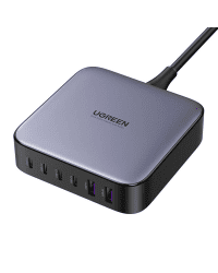 UGREEN, Desktop charger, 2xUSB-A, 4xUSB-C, GaN, 200W