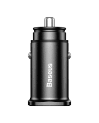 Baseus Square Car Charger 2xUSB QC3.0 5A 30W (Black)