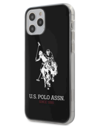 U.S. Polo USHCP12LTPUHRBK Big Horse Cover Чехол для Apple iPhone 12 Pro Max Черный