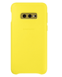 Samsung EF-VG970LYEGWW кожаный чехол для Samsung G970 Galaxy S10e желтый