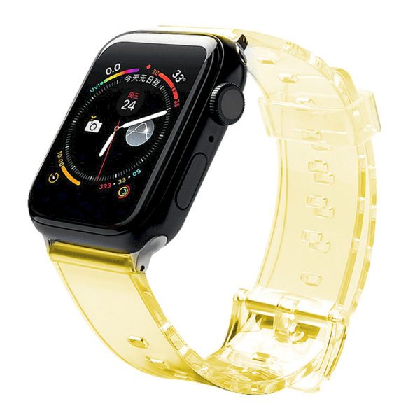 Fusion Light силиконовый ремешок для Apple Watch 42mm / 44mm / 45мм желтый