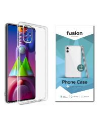 Fusion Ultra Clear Series 2 mm силиконовый чехол для Samsung M515 Galaxy M51 прозрачный (EU Blister)