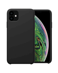 GoodBuy Elegance Fibre Прочный Силиконовый чехол для Apple iPhone 11 черный