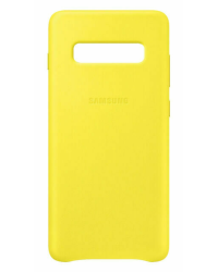 Samsung EF-VG973LYEGWW кожаный чехол для Samsung G973 Galaxy S10 желтый