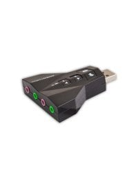 Fusion аудио карта USB / 7.1 / Регулируемая Громкость / Микрофон