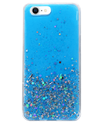 Fusion glue glitter силиконовый чехол для Samsung A125 Galaxy A12 синий