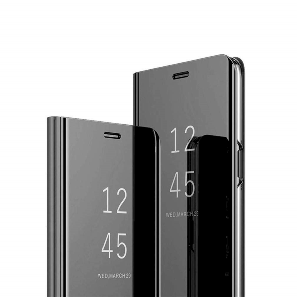 Fusion Clear View Case Книжка чехол для Huawei Mate 20 Lite Черный